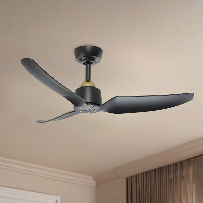 Hugo 42 Inch Flush Mount Fan with Light Kit by Kuzco