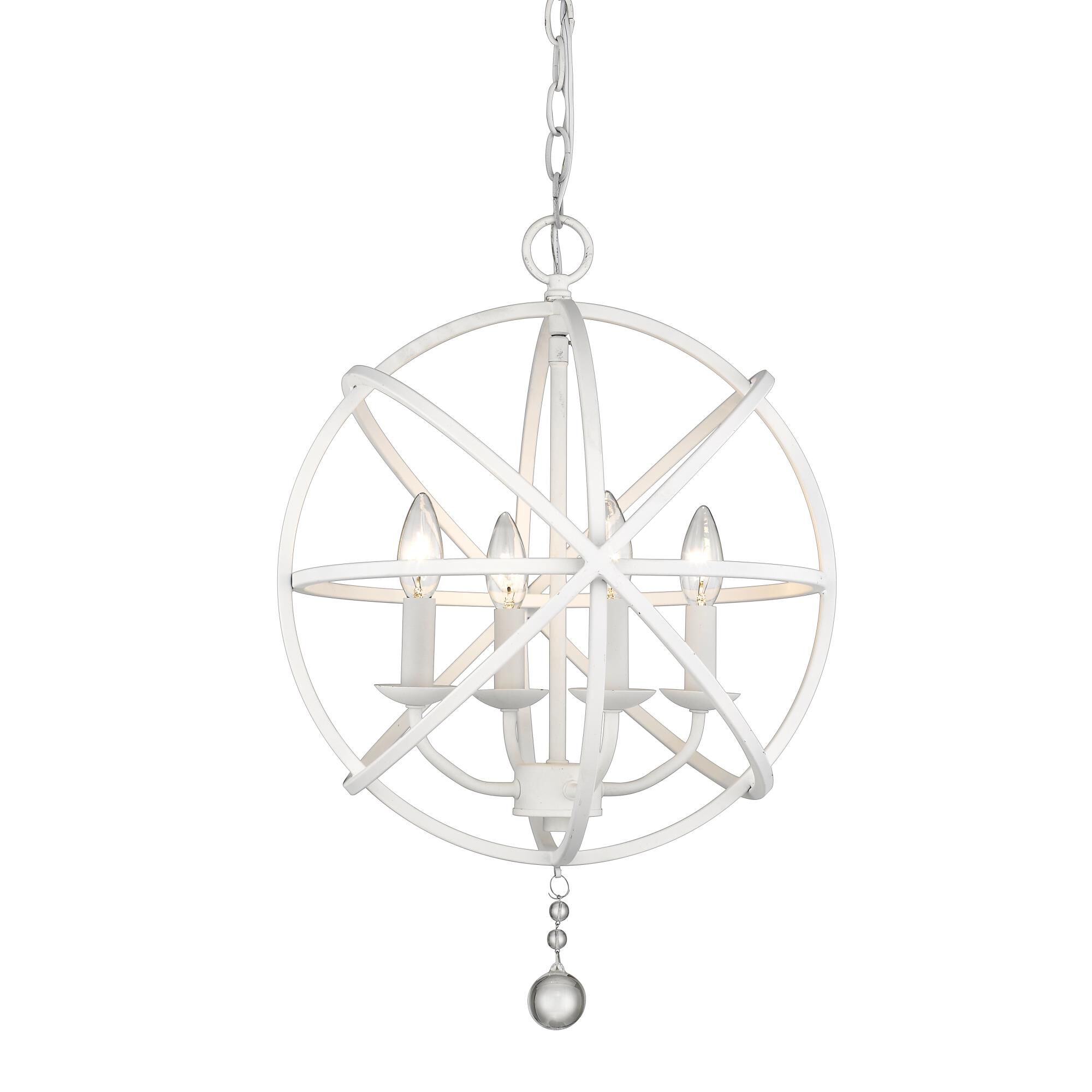 Tull 16 Inch 4 Light Mini Chandelier by Z-Lite