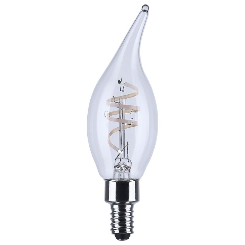 Dimmable 4 Watt 2700K CA11 LED Light Bulb by Satco