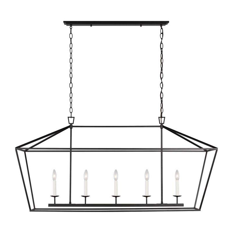 Dianna Medium Linear Chandelier by Visual Comfort Studio