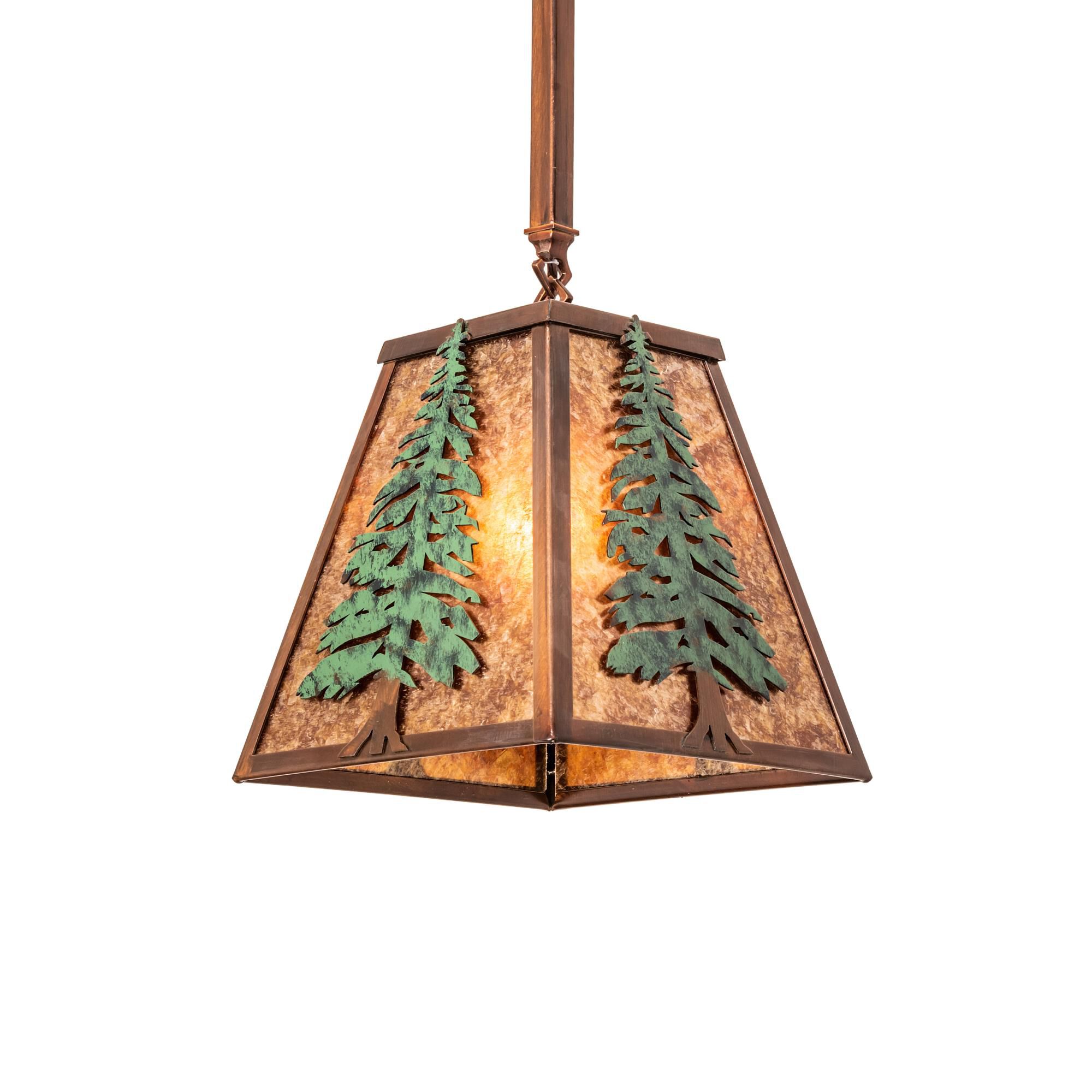 Meyda Lighting Tall Pines 13 Inch Mini Pendant
