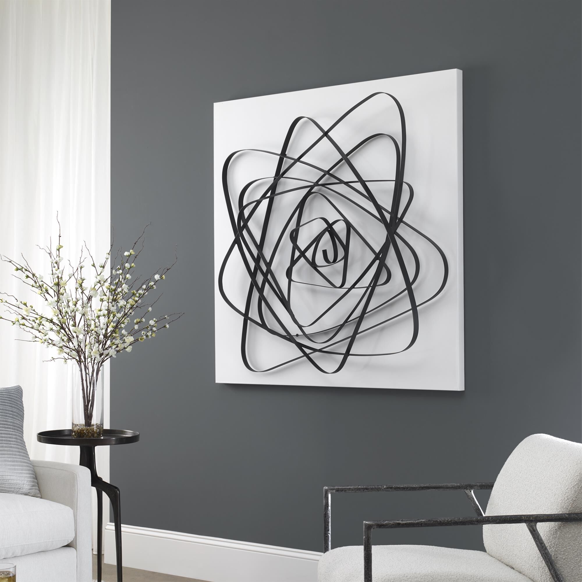 Uttermost Nucleus Metal Modern Wall Decor Alternative Wall Art by Uttermost