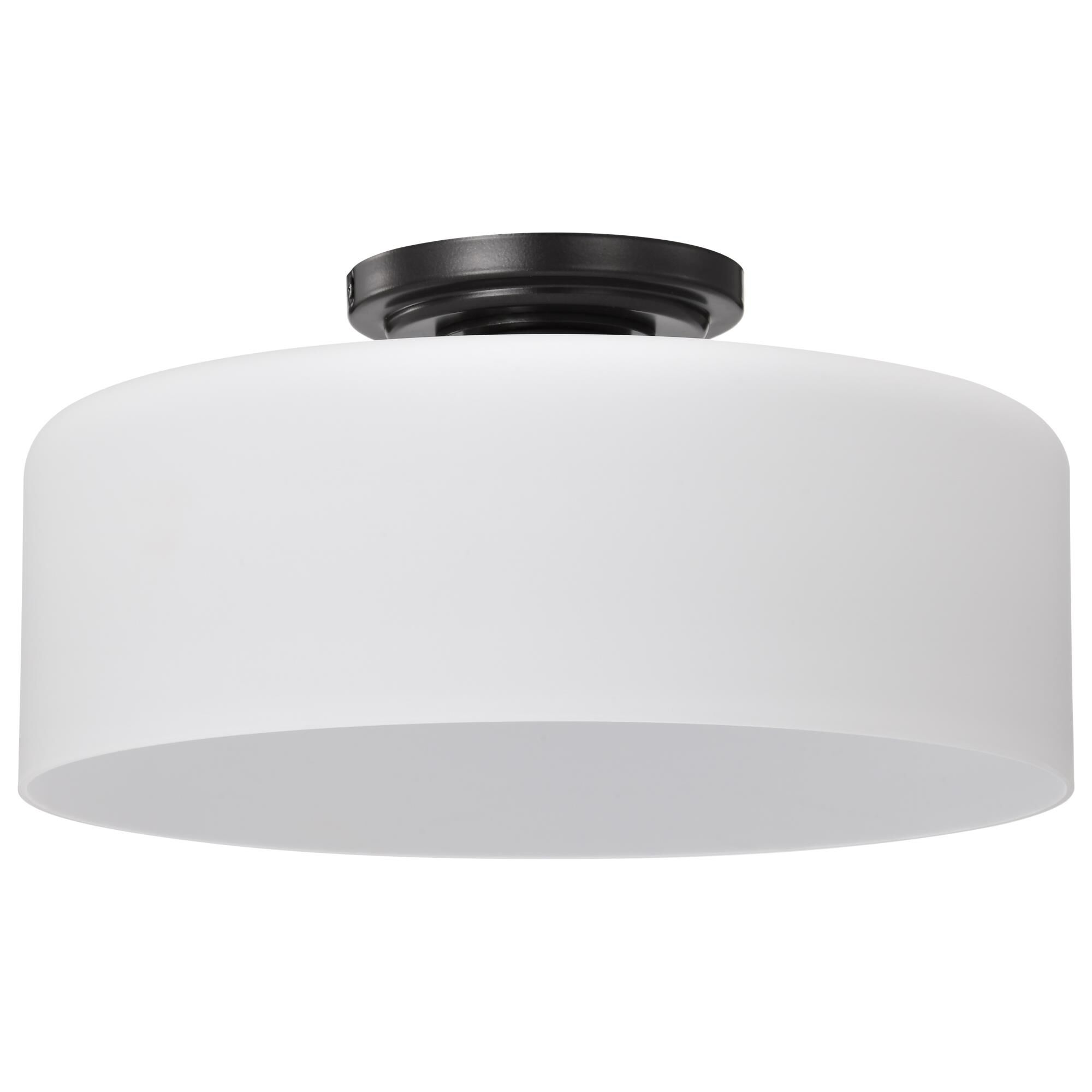 Warren 13 Inch Semi Flush Mount by Nuvo Lighting