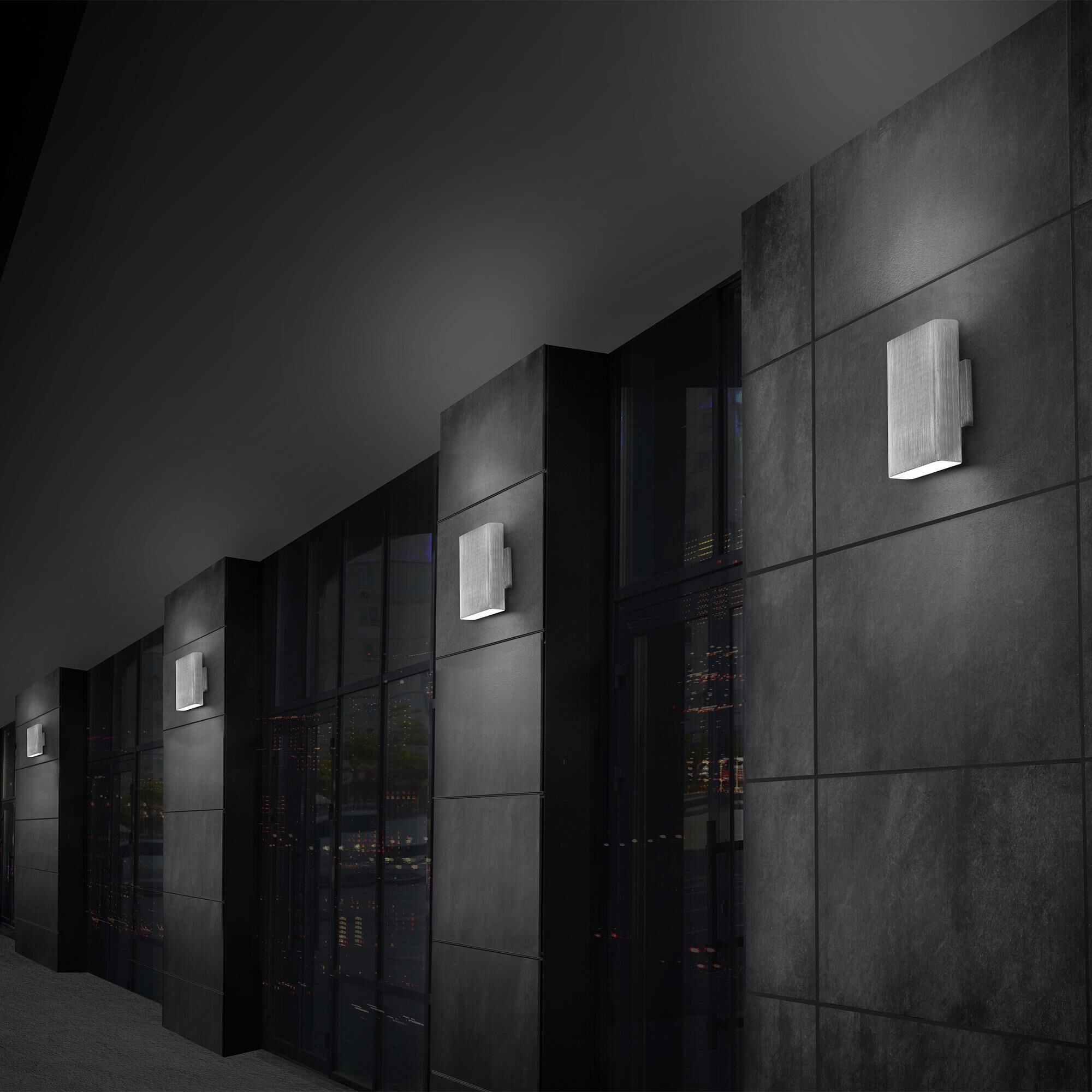 Shown in Brushed Aluminum finish