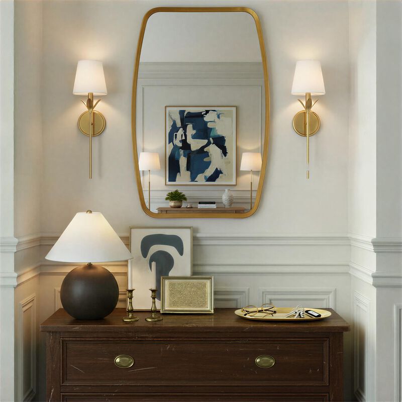 Broche 21 Inch Wall Sconce by Crystorama