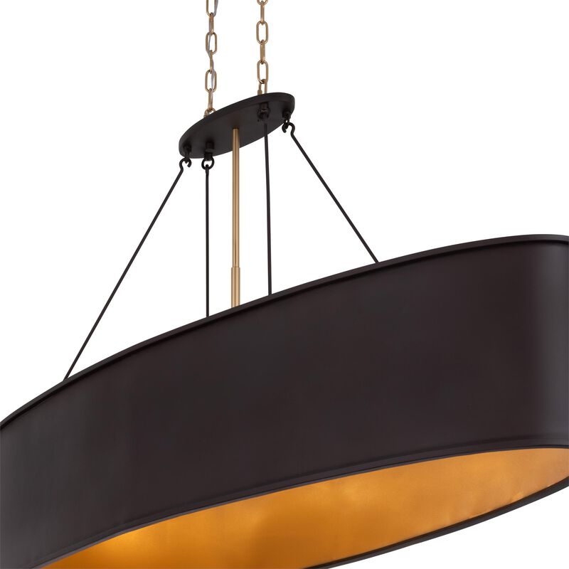 Cannery Medium Linear Chandelier by Varaluz