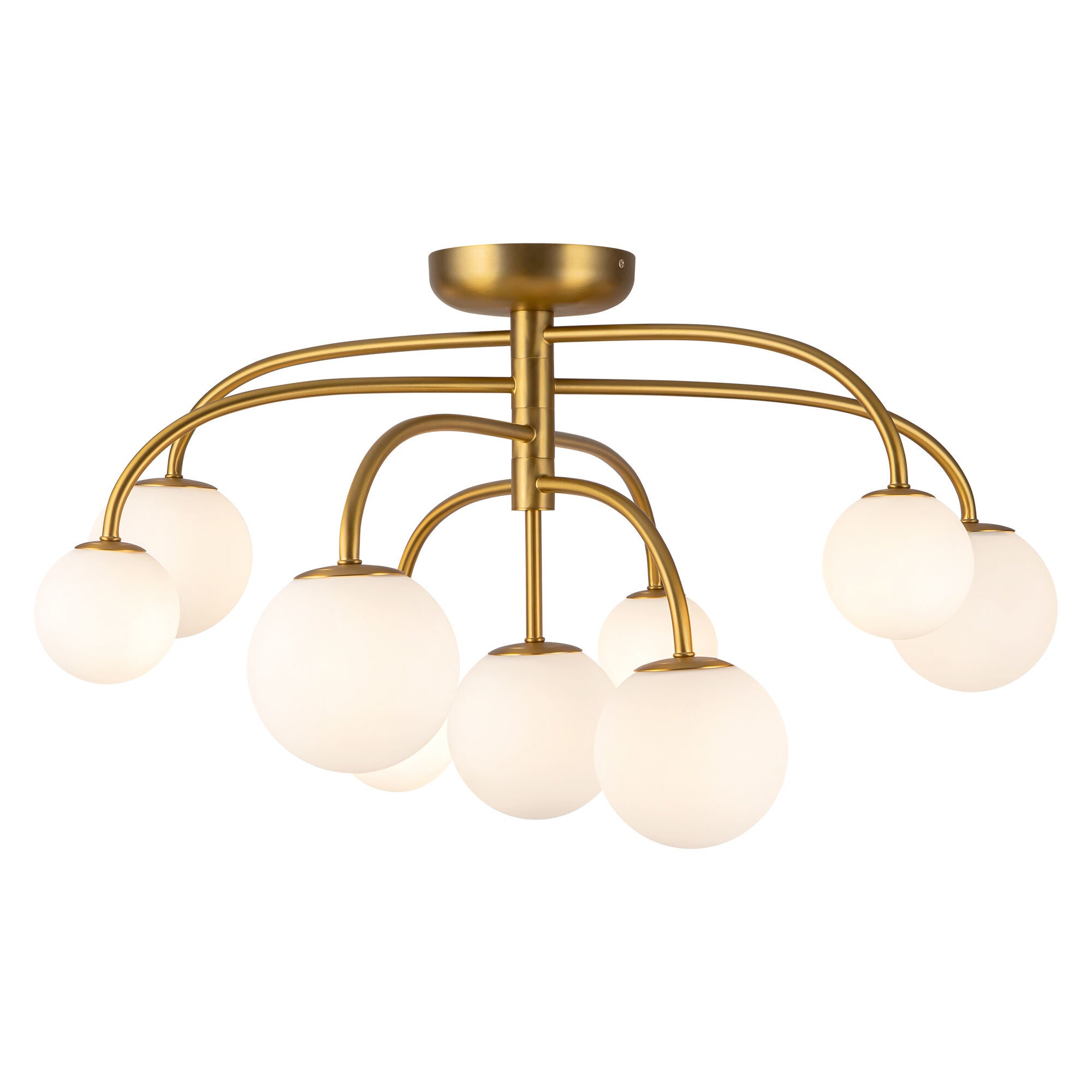 Elisa Carlucci Fiona 33 Inch Semi Flush Mount,