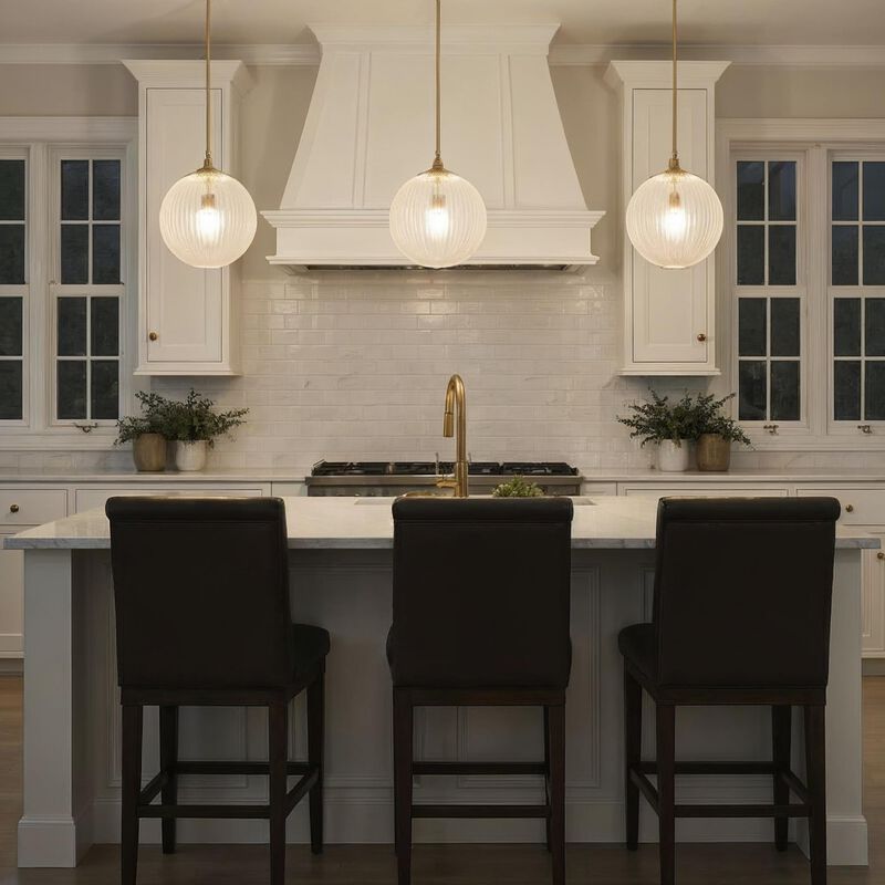 Orly Small Pendant Light by Crystorama