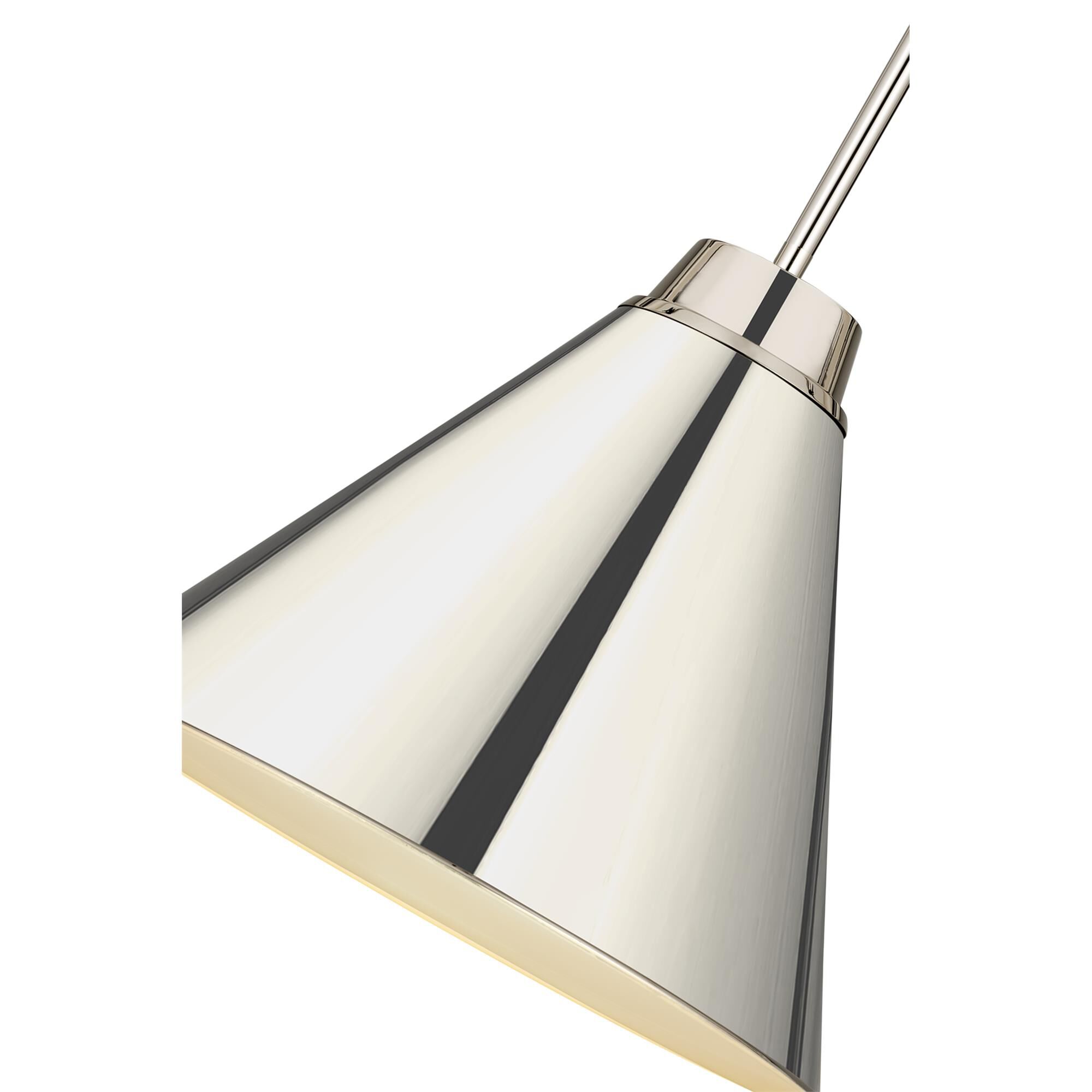 Shown in Polished Nickel finish