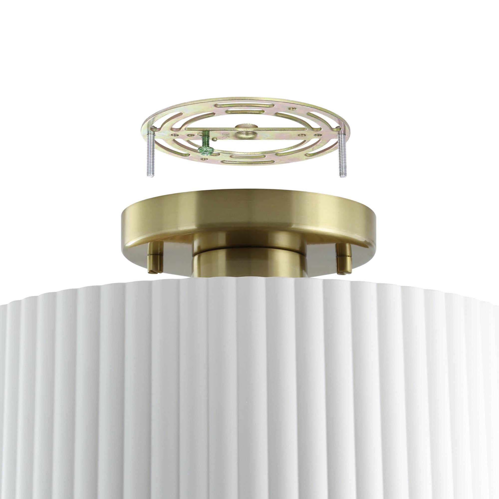 Leilani 11 Inch Semi Flush Mount by Eglo Lighting