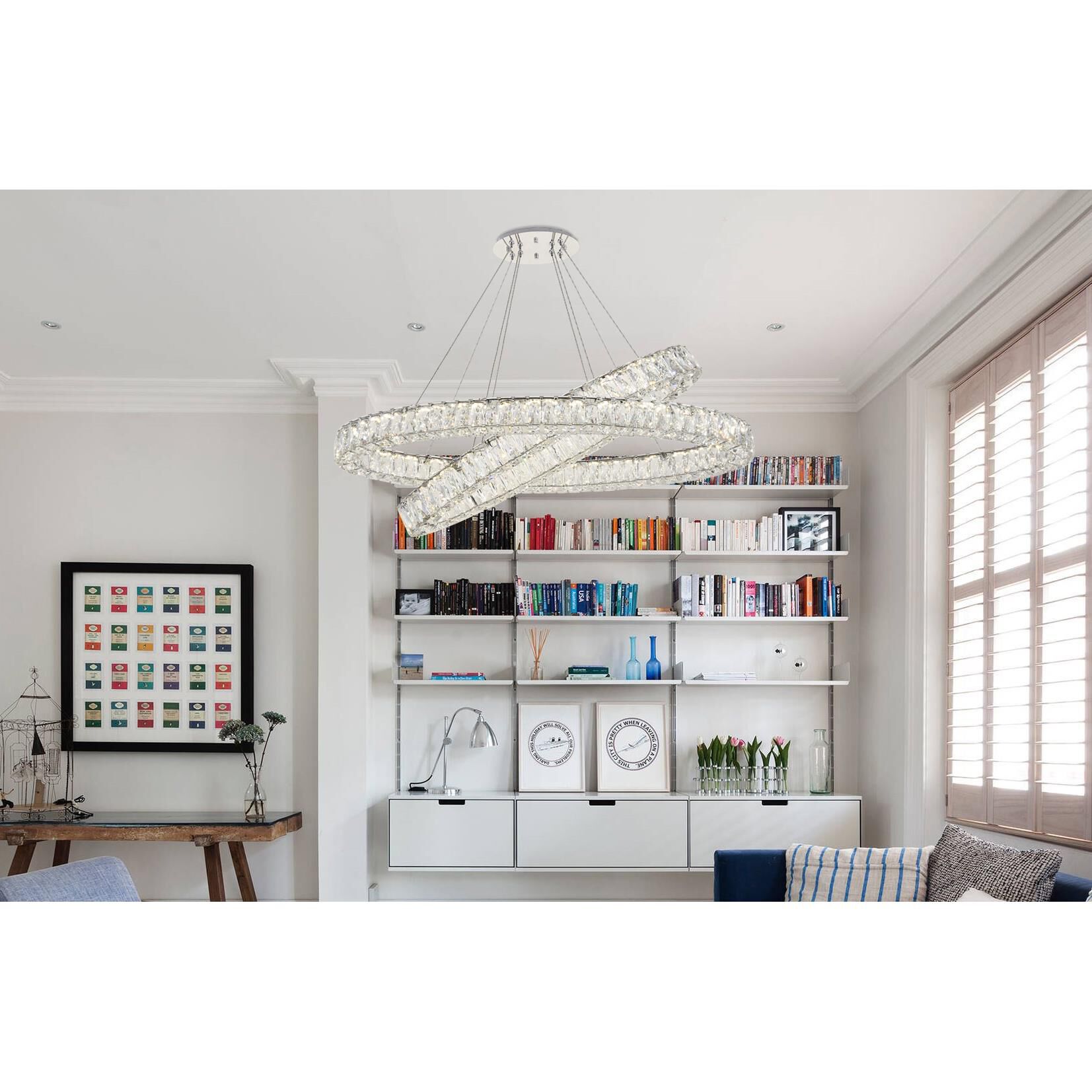 Monroe Chandelier by Elegant Lighting