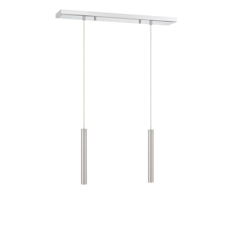 Forest 30 Inch 2 Light LED Linear Suspension Light by Z-Lite
