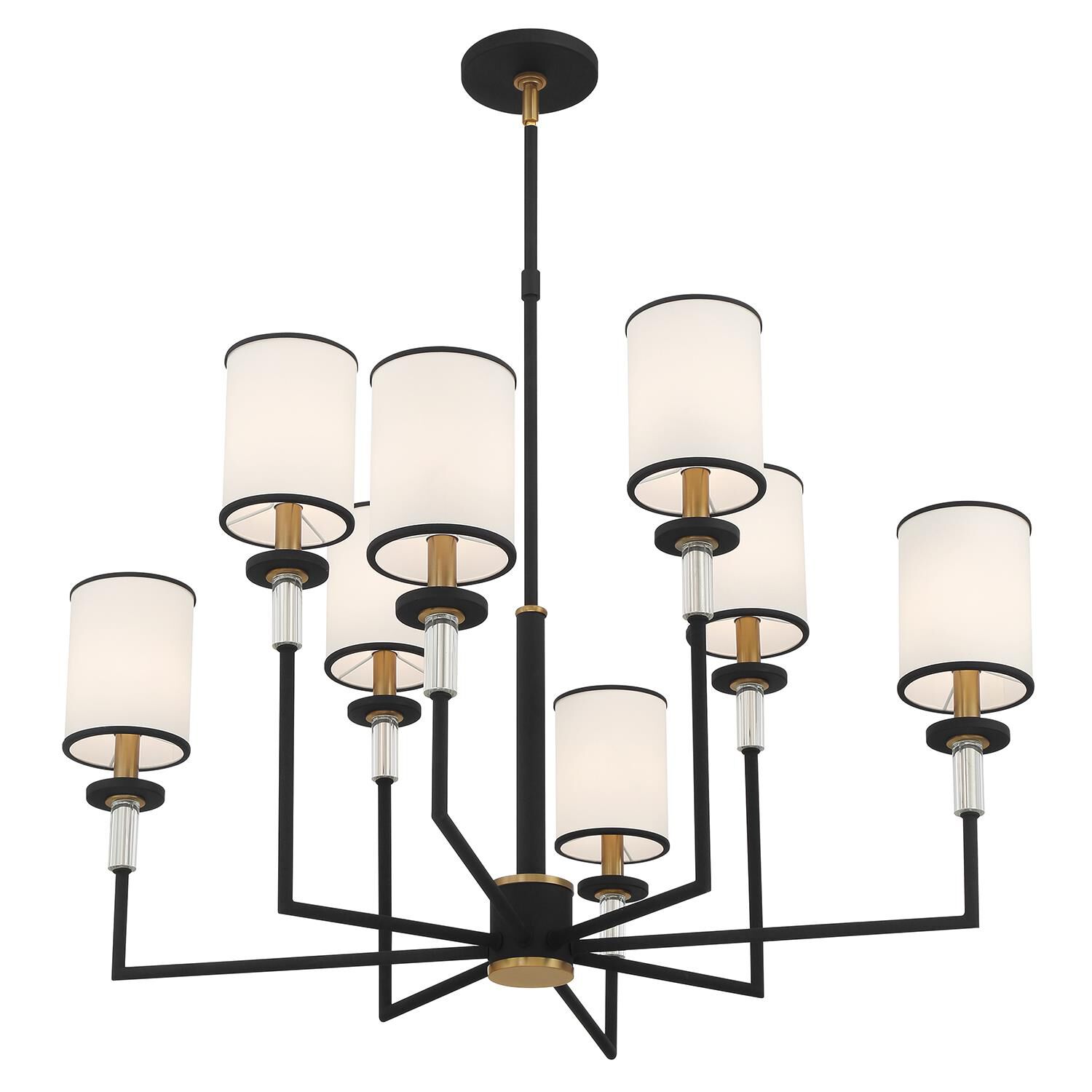 Hatfield 33 Inch Chandelier by Crystorama