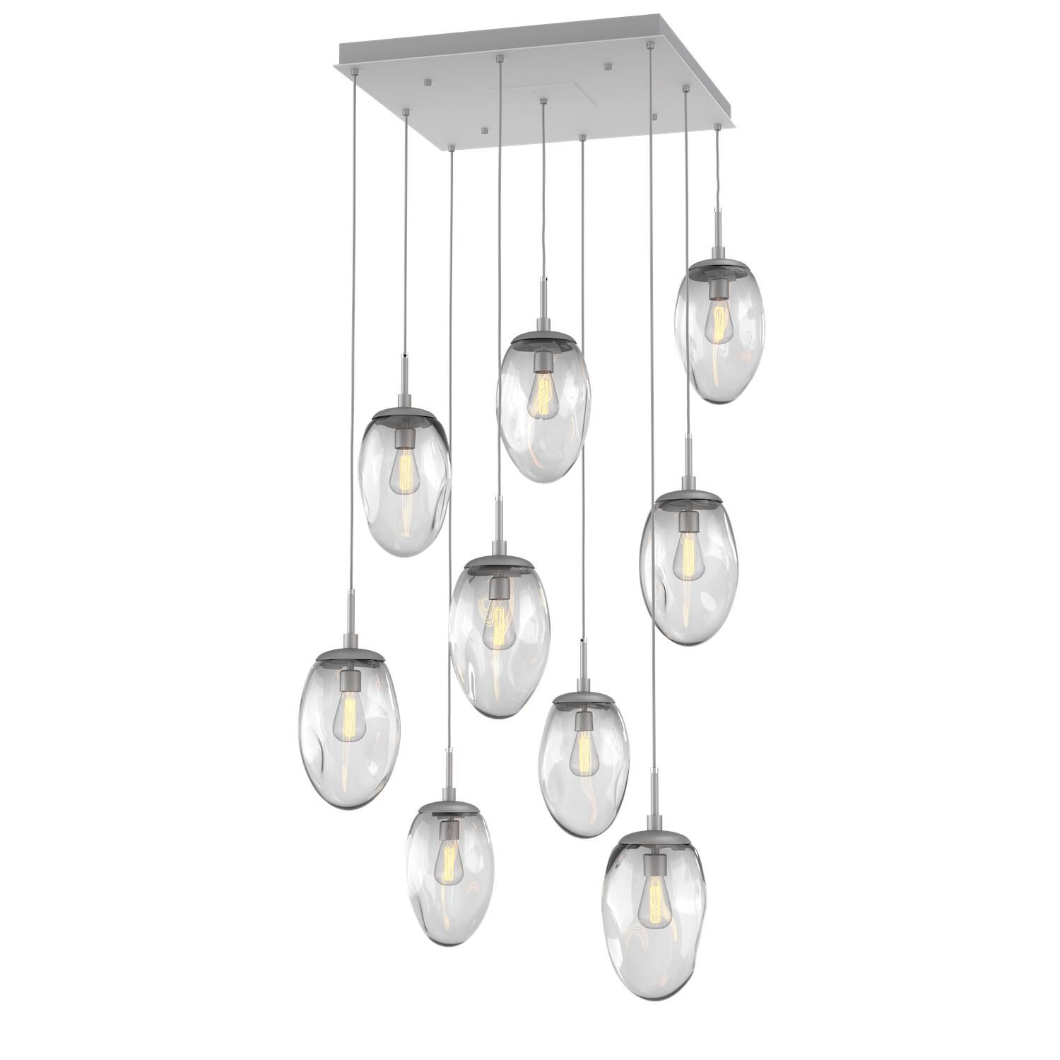 Levi Wilson Nebula 29 Inch 9 Light Multi Light Pendant by Hammerton Studio