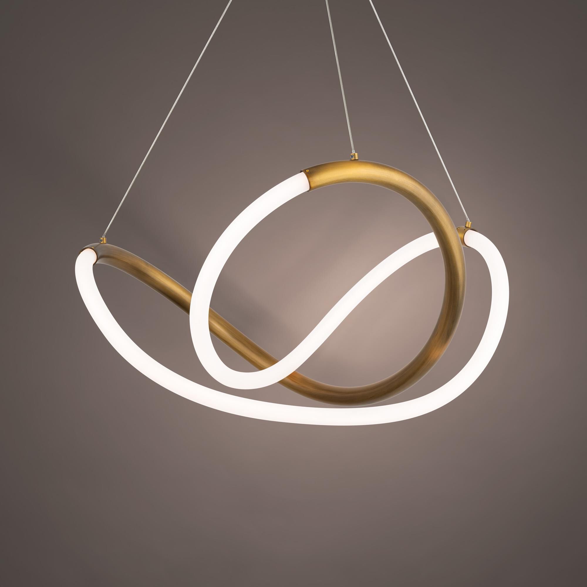 dweLED Solo 23 Inch LED Chandelier