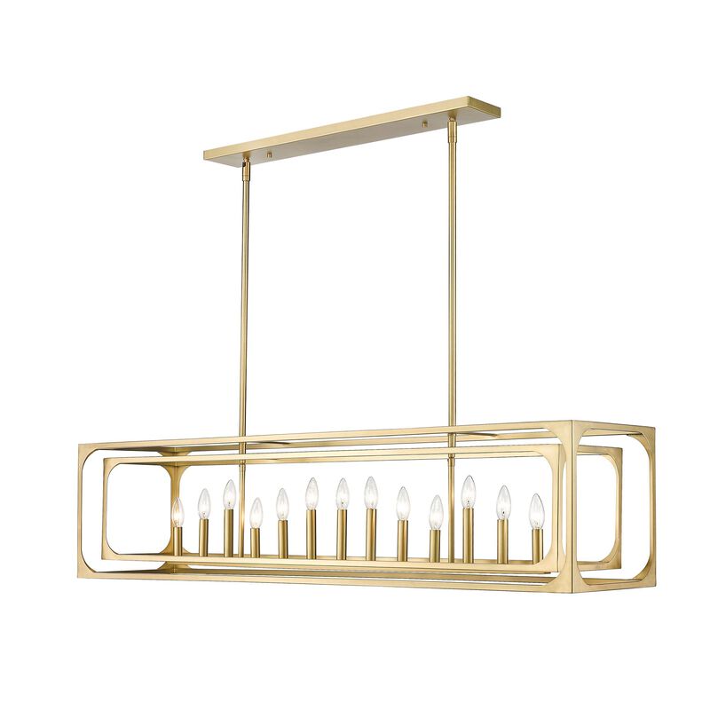Easton 54 Inch 13 Light Linear Suspension Light by Z-Lite