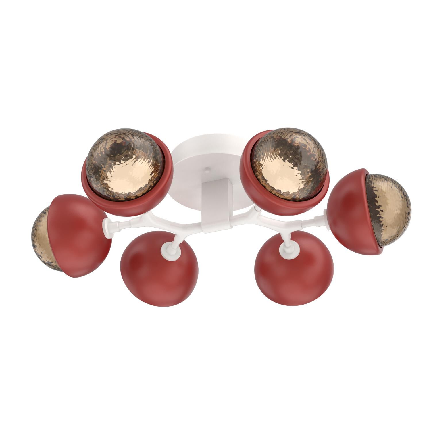 Levi Wilson Cabochon 27 Inch Flush Mount by Hammerton Studio