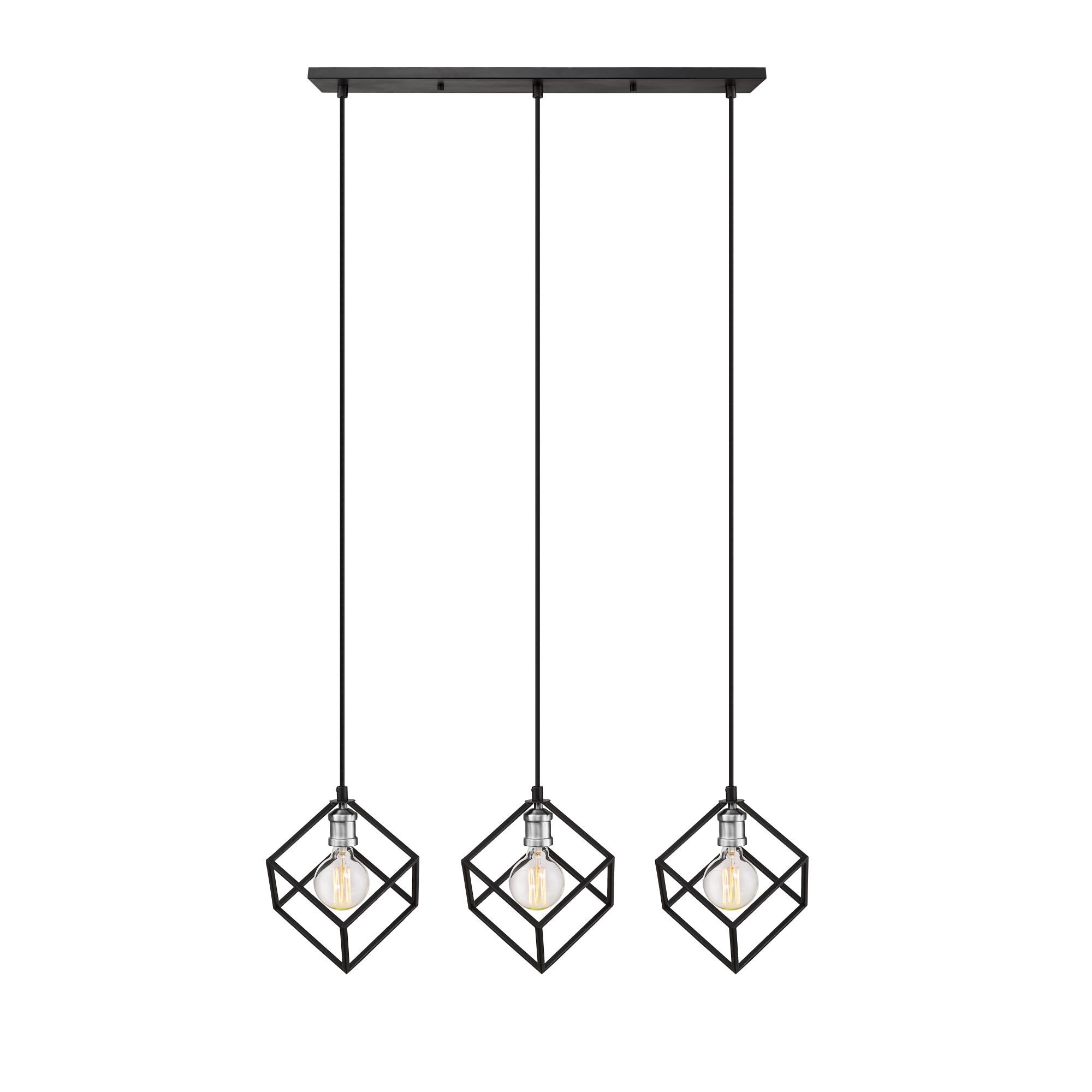 Vertical 34 Inch 3 Light Linear Suspension Light by Z-Lite