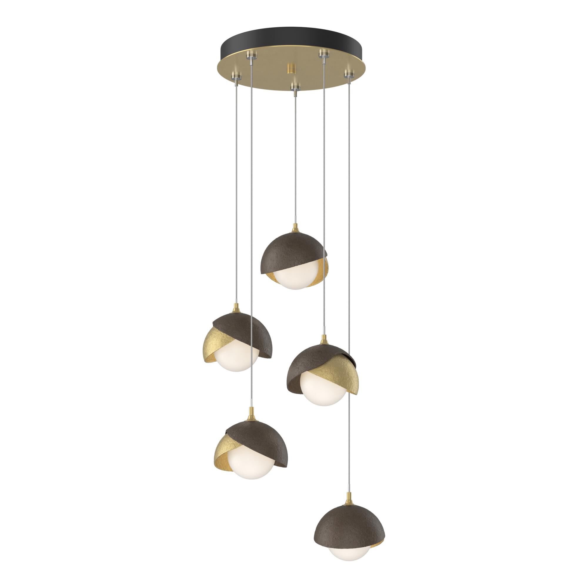 Brooklyn 16 Inch 5 Light Multi Light Pendant,