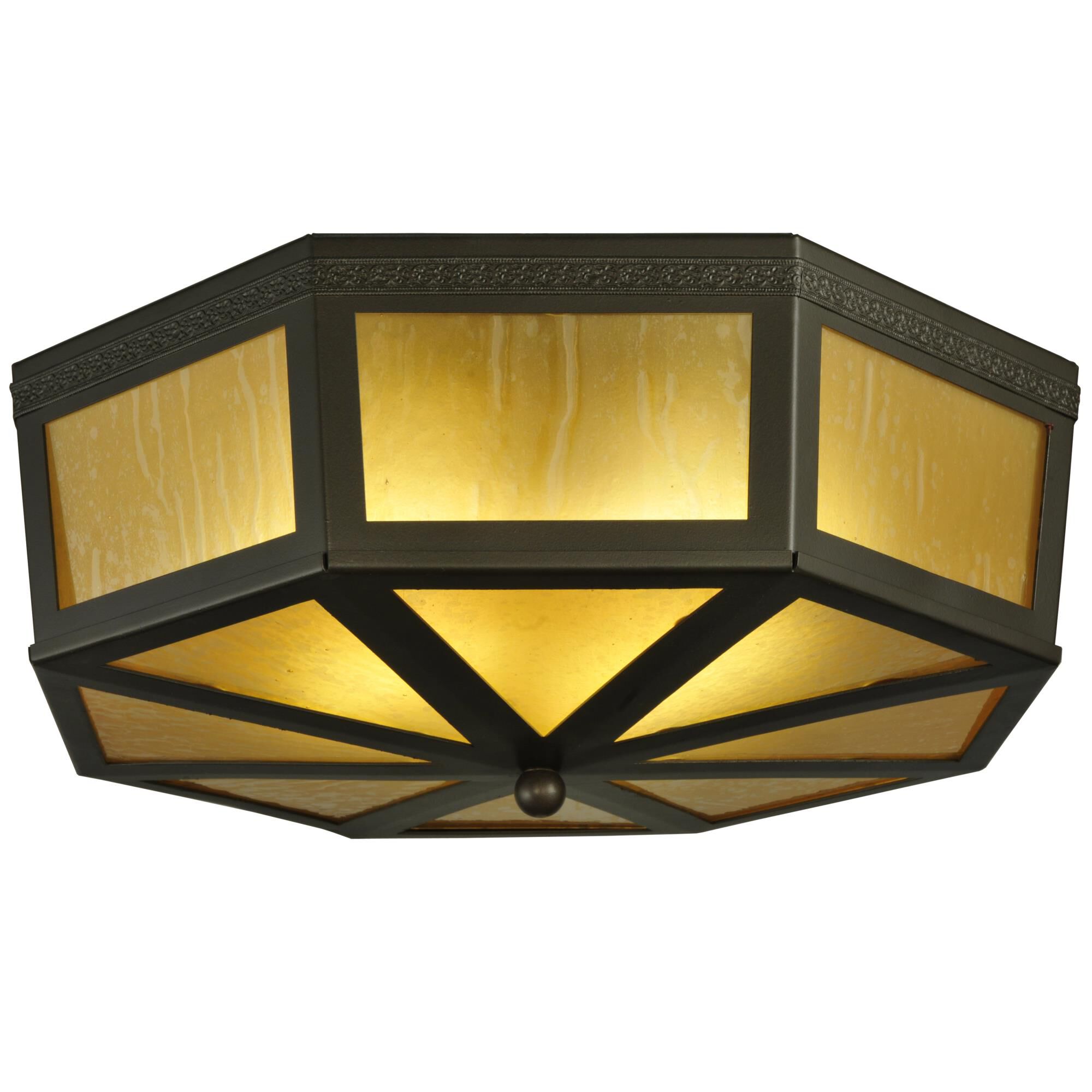 Eltham 36 Inch 4 Light Semi Flush Mount by Meyda Lighting