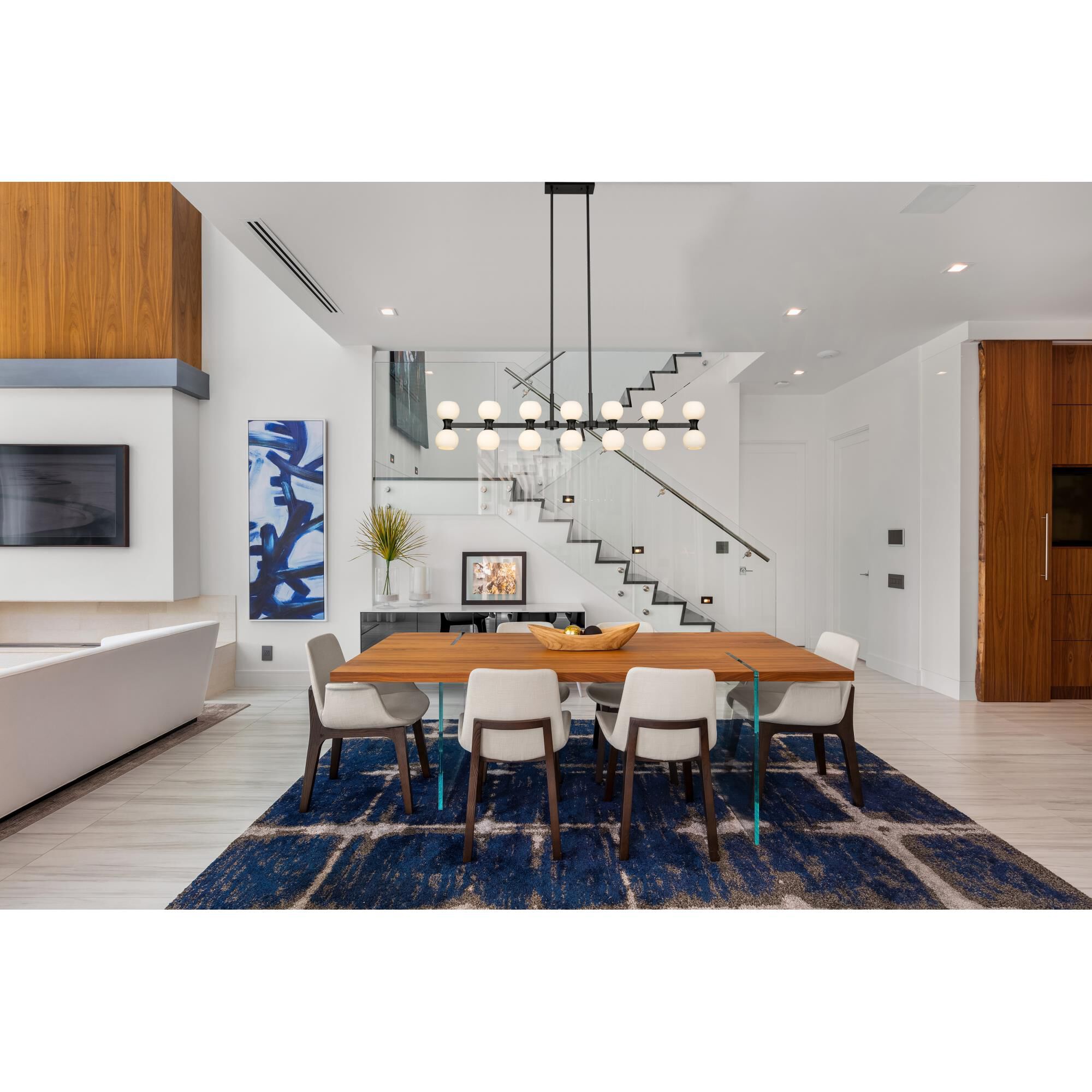 Artemis 60 Inch 14 Light Linear Suspension Light by Z-Lite