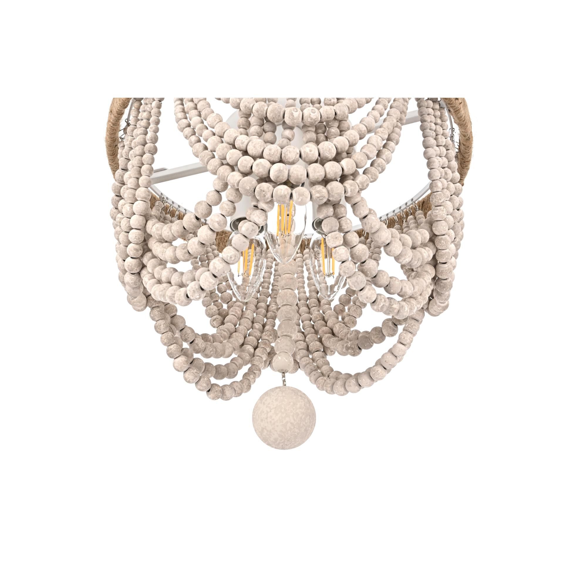 Jolie 12 Inch Flush Mount by Elegant Lighting