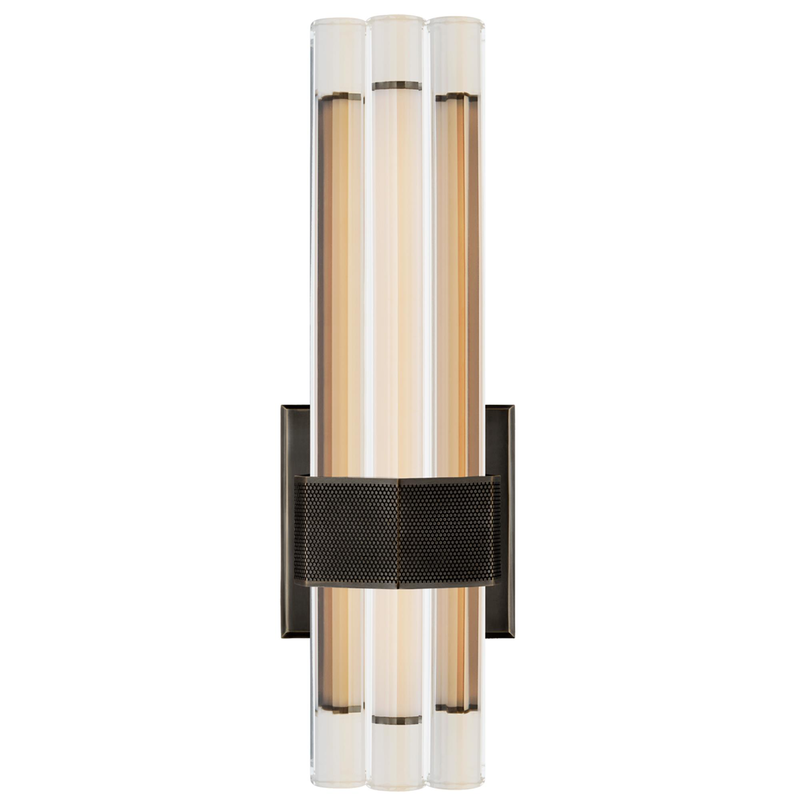 Visual Comfort Signature Collection Lauren Rottet Fascio 14 Inch LED Wall Sconce