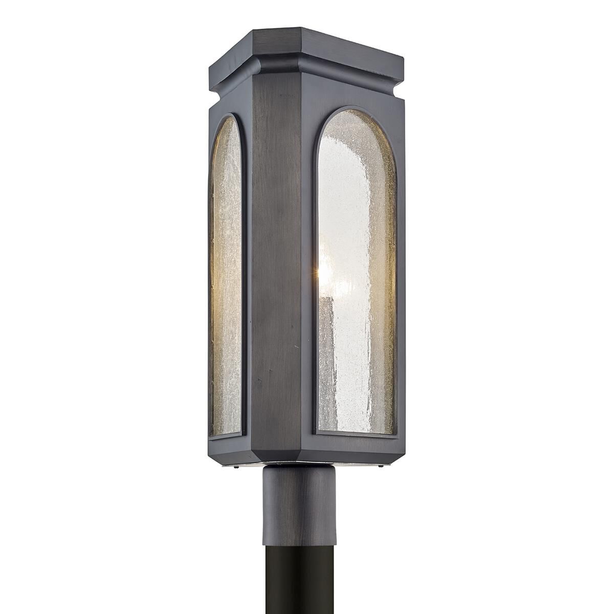Alton 21 Inch Tall 3 Light Outdoor Post Lamp by Troy Lighting