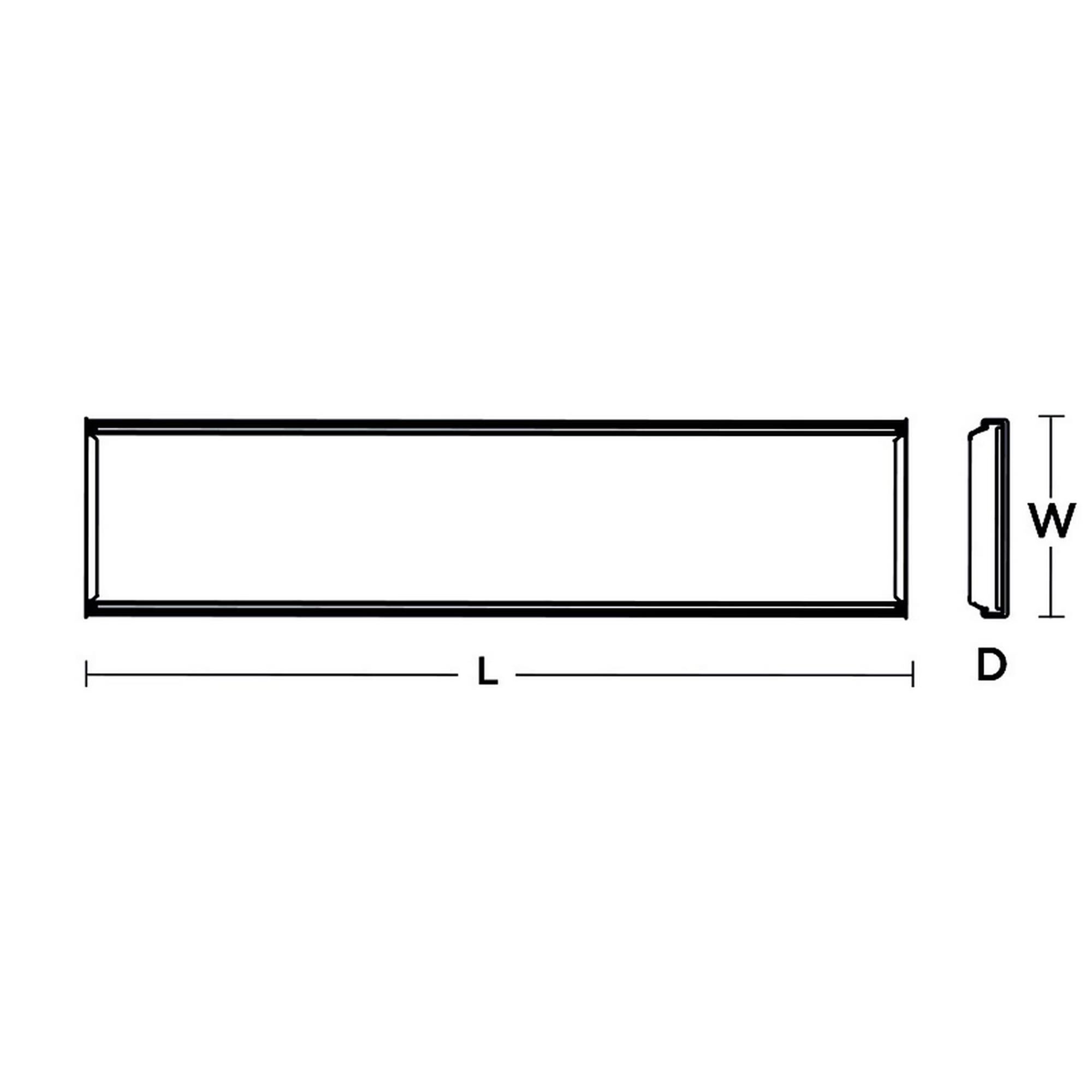 Shown in White finish and White Acrylic shade