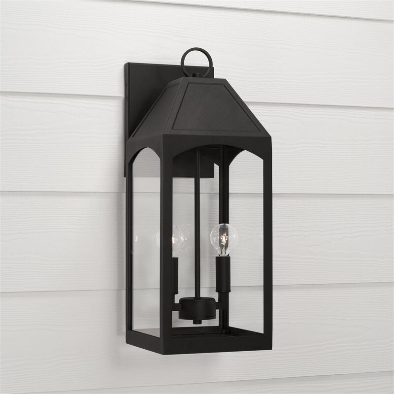 Burton 20 Inch Tall 2 Light Outdoor Wall Light by Capital Lighting Fixture Company