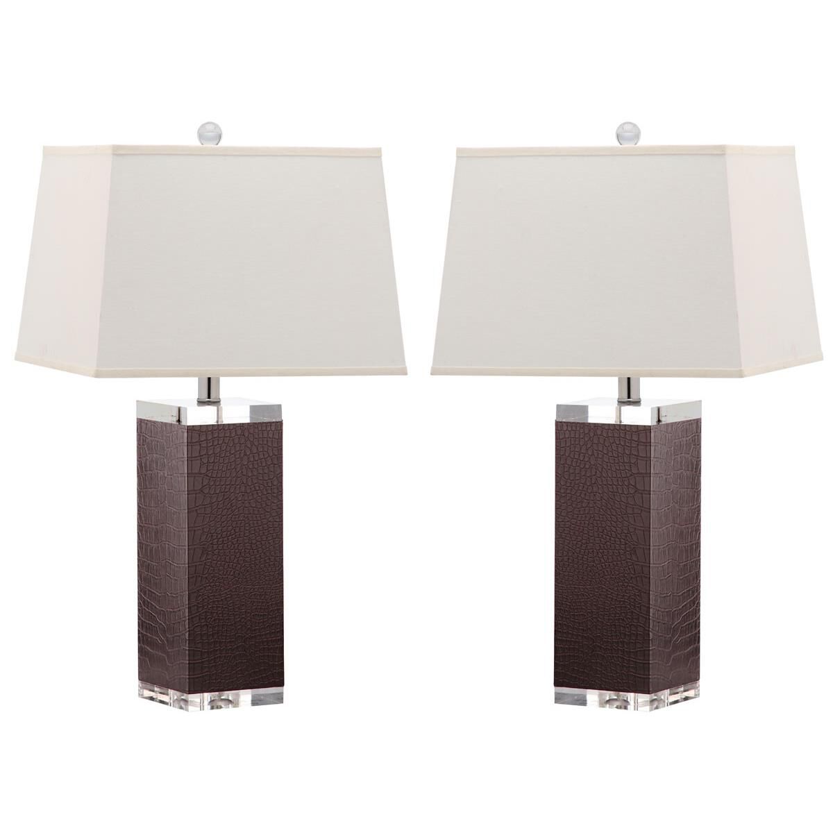 Shown in Brown finish and Cotton shade