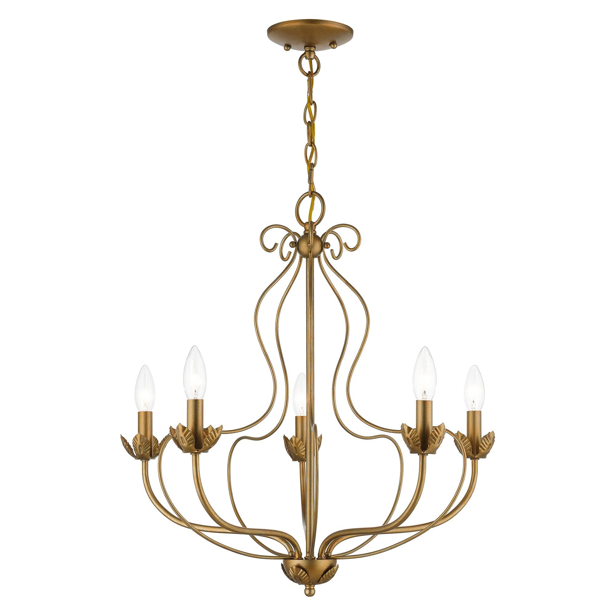 Katarina 5 Light Chandelier by Livex Lighting