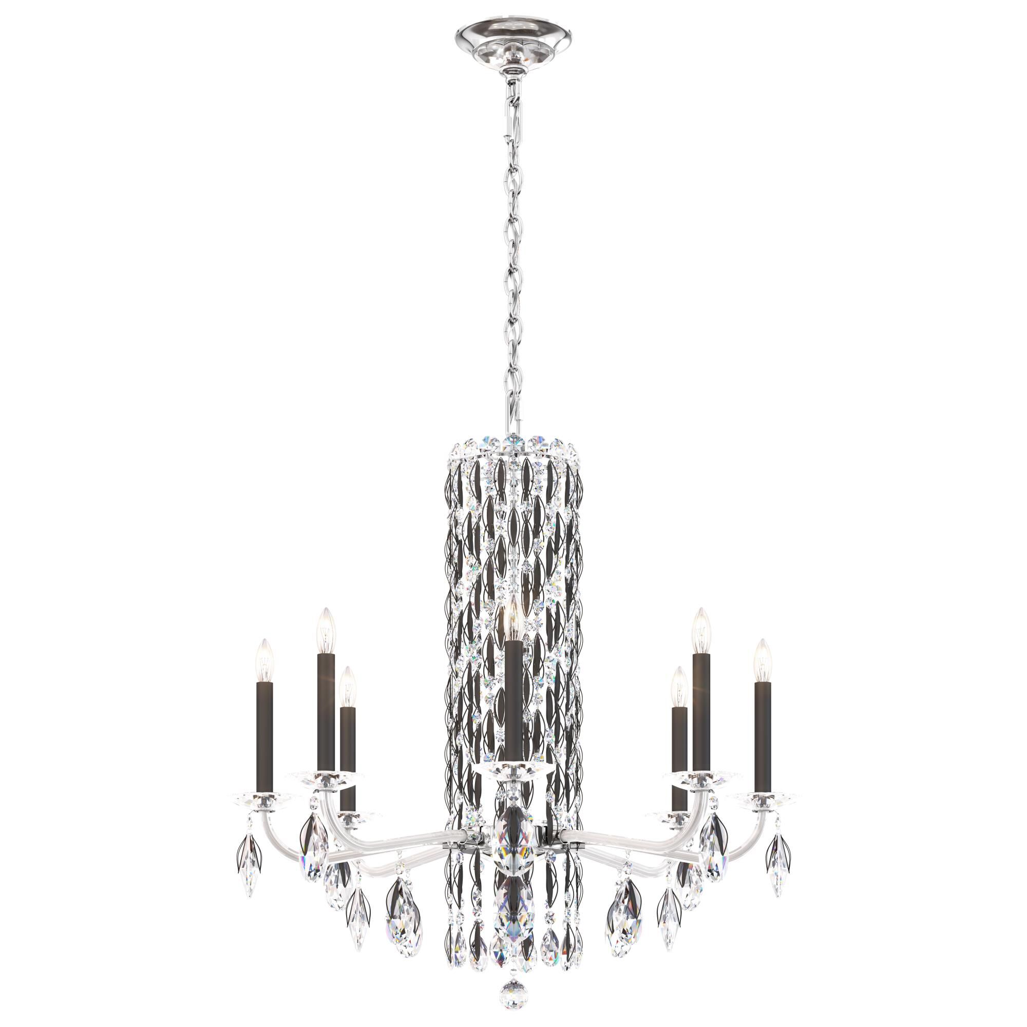 Sarella 30 Inch 8 Light Chandelier by Schonbek