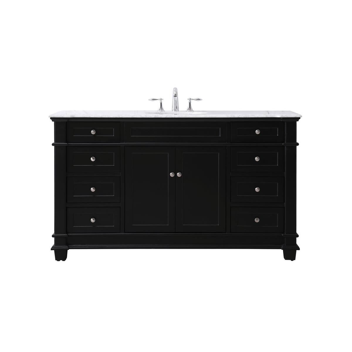 Shown in Black finish