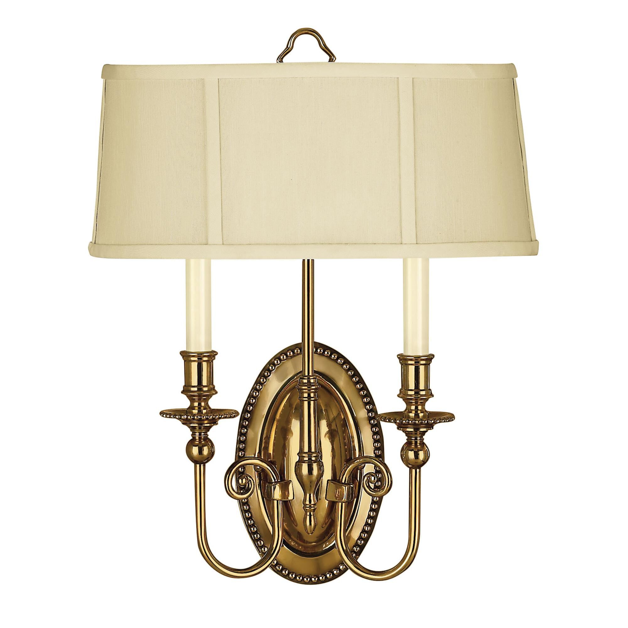 Cambridge Medium 2 Light Wall Sconce,