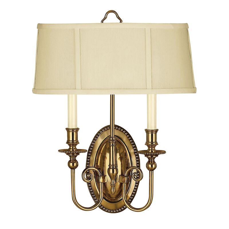Cambridge Medium 2 Light Wall Sconce by Hinkley
