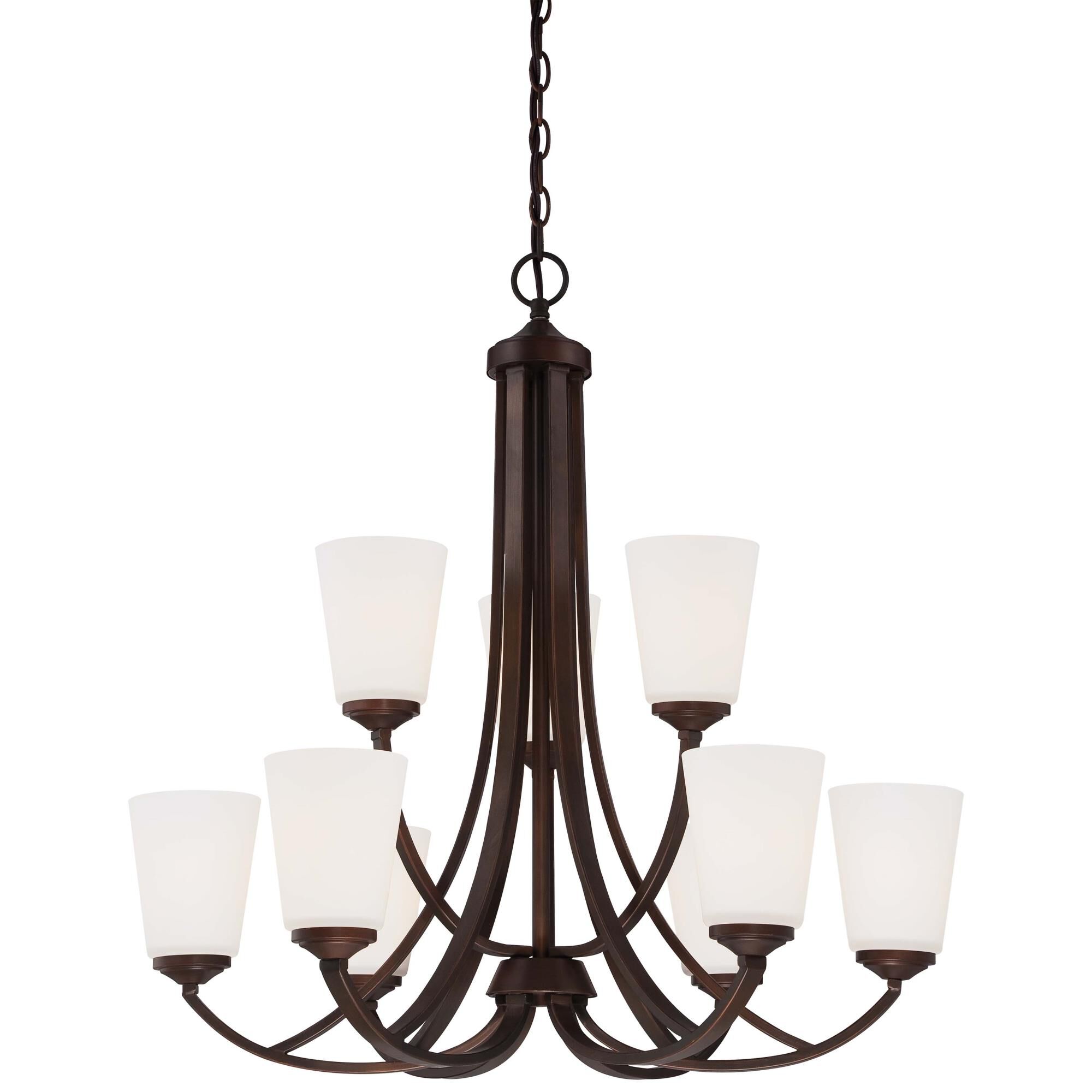 Overland Park 30 Inch 9 Light Chandelier by Minka Lavery