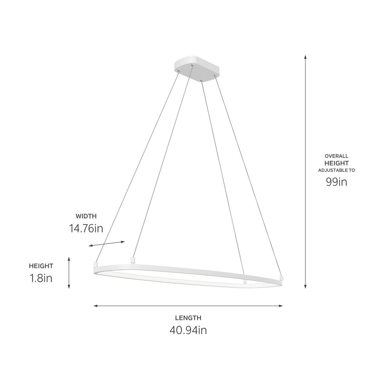 Shown in White finish