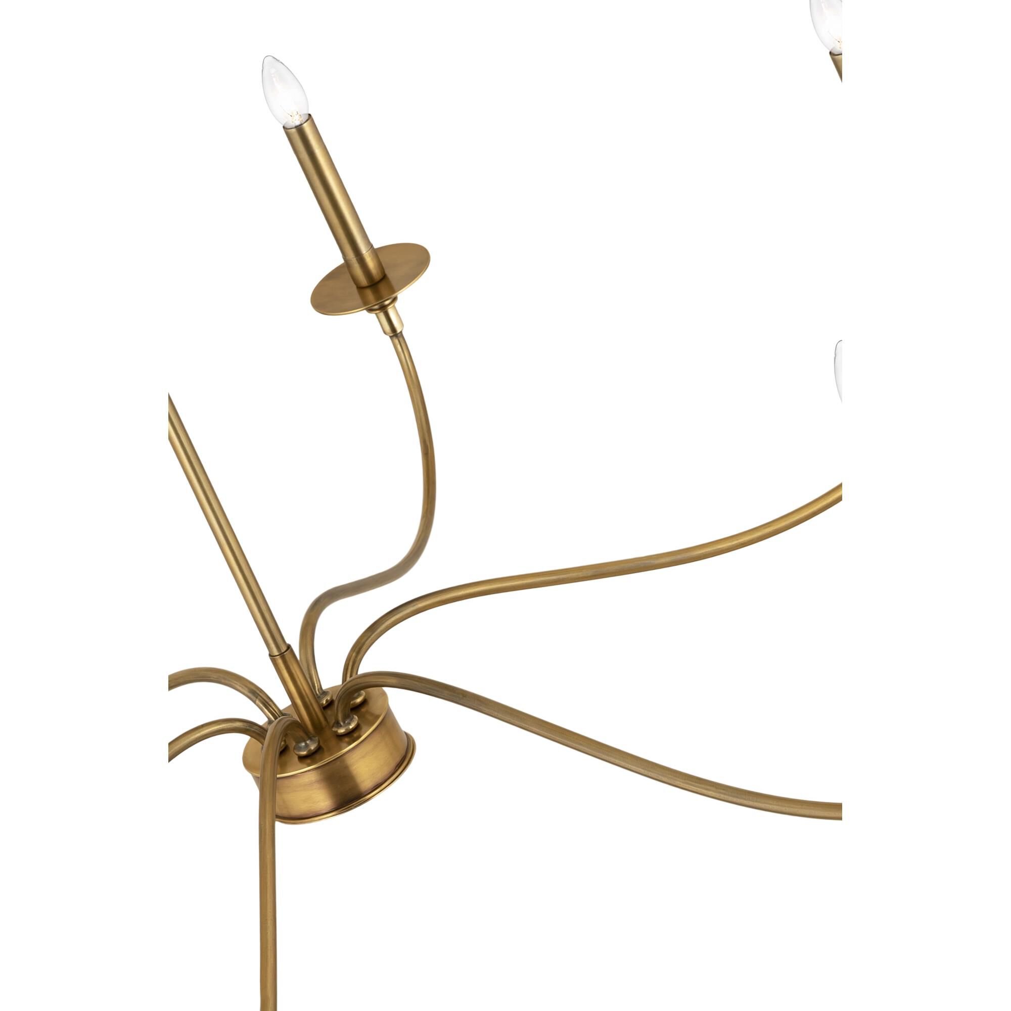 Arrington 42 Inch 6 Light Chandelier by Z-Lite