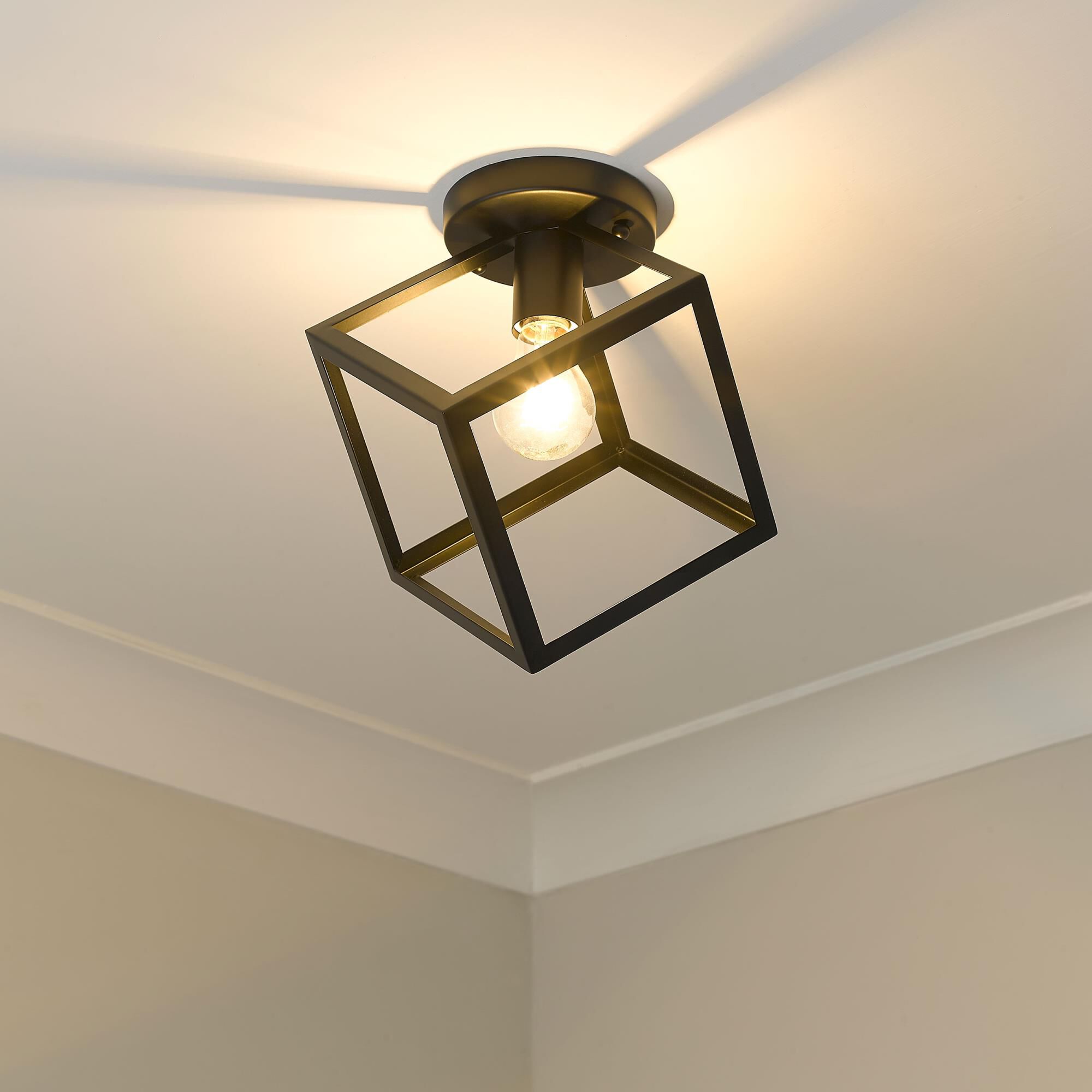 Cassio 11 Inch Flush Mount by Golden Lighting