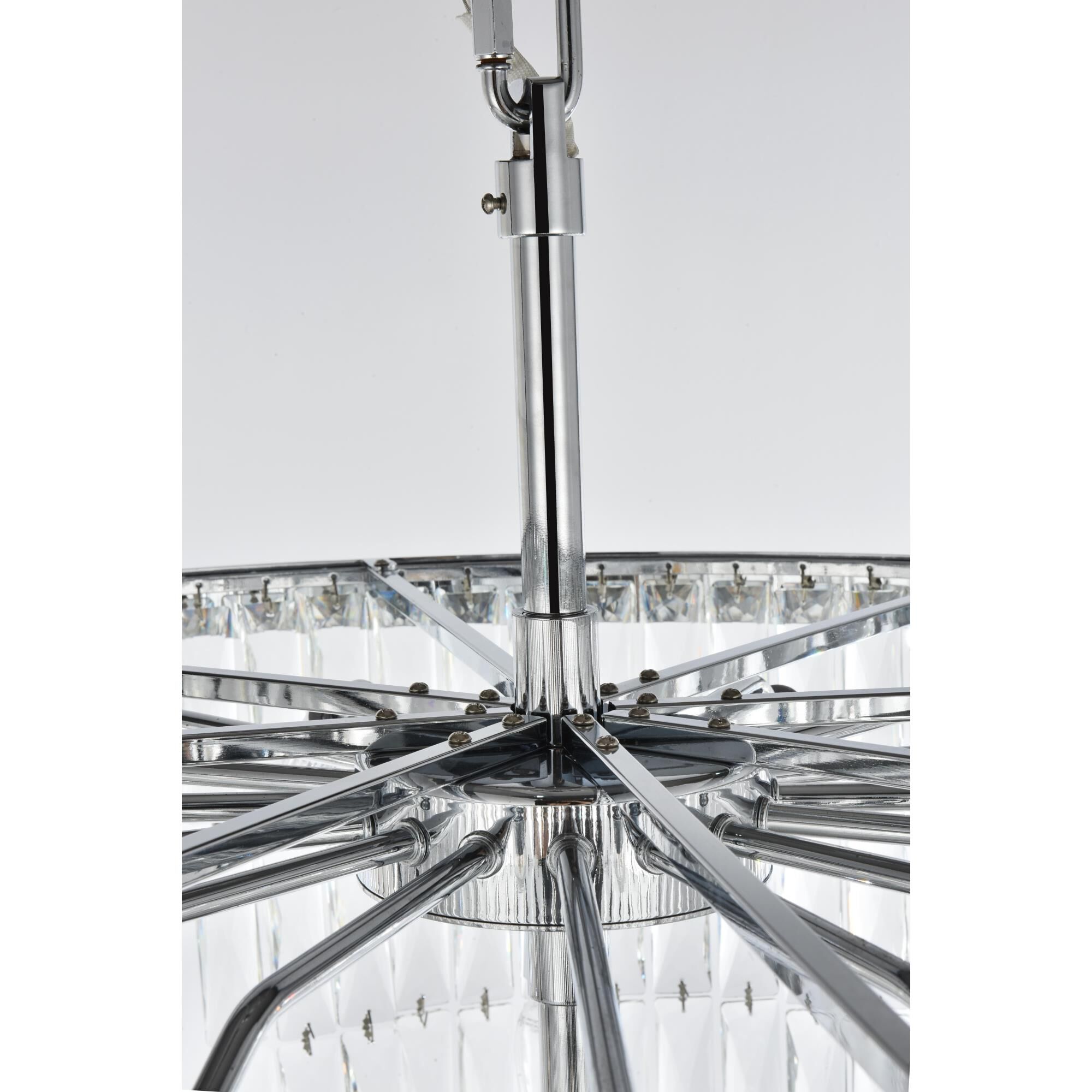 Josephine 32 Inch Chandelier by Elegant Lighting
