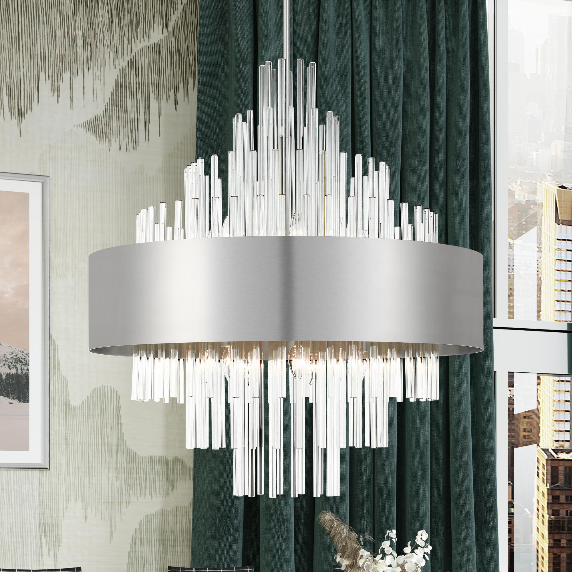Orenburg 14 Light Mini Chandelier by Livex Lighting