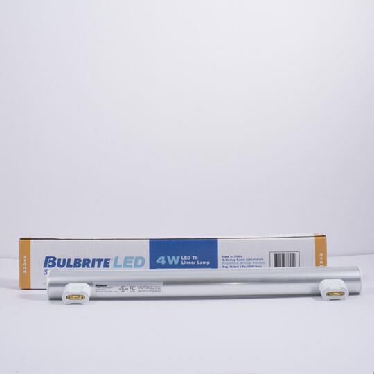 4 Watt 2700K T8 LED Light Bulb,