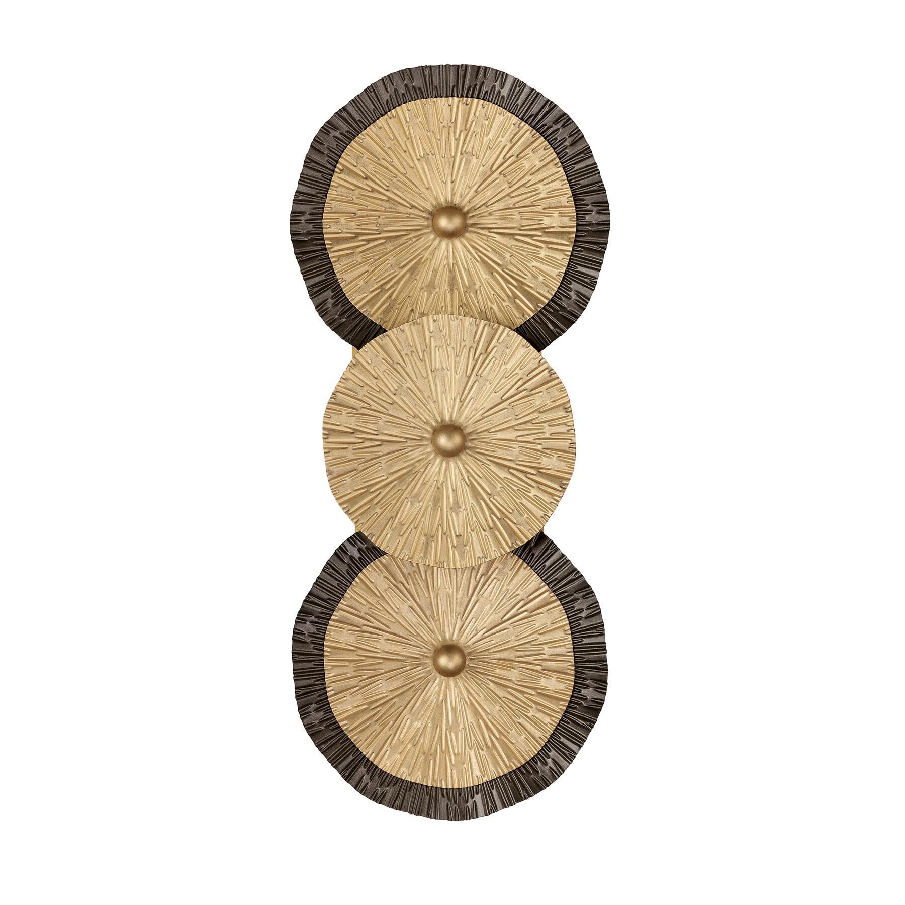 Shown in Distressed Gold and Bronze finish