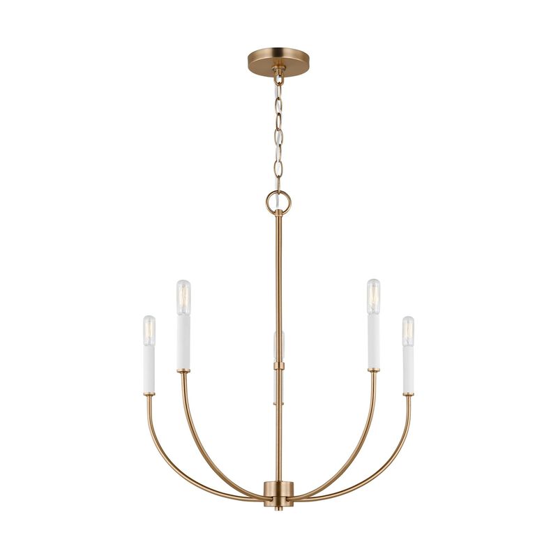Sean Lavin Greenwich 24 Inch 5 Light LED Chandelier by Visual Comfort Studio Collection
