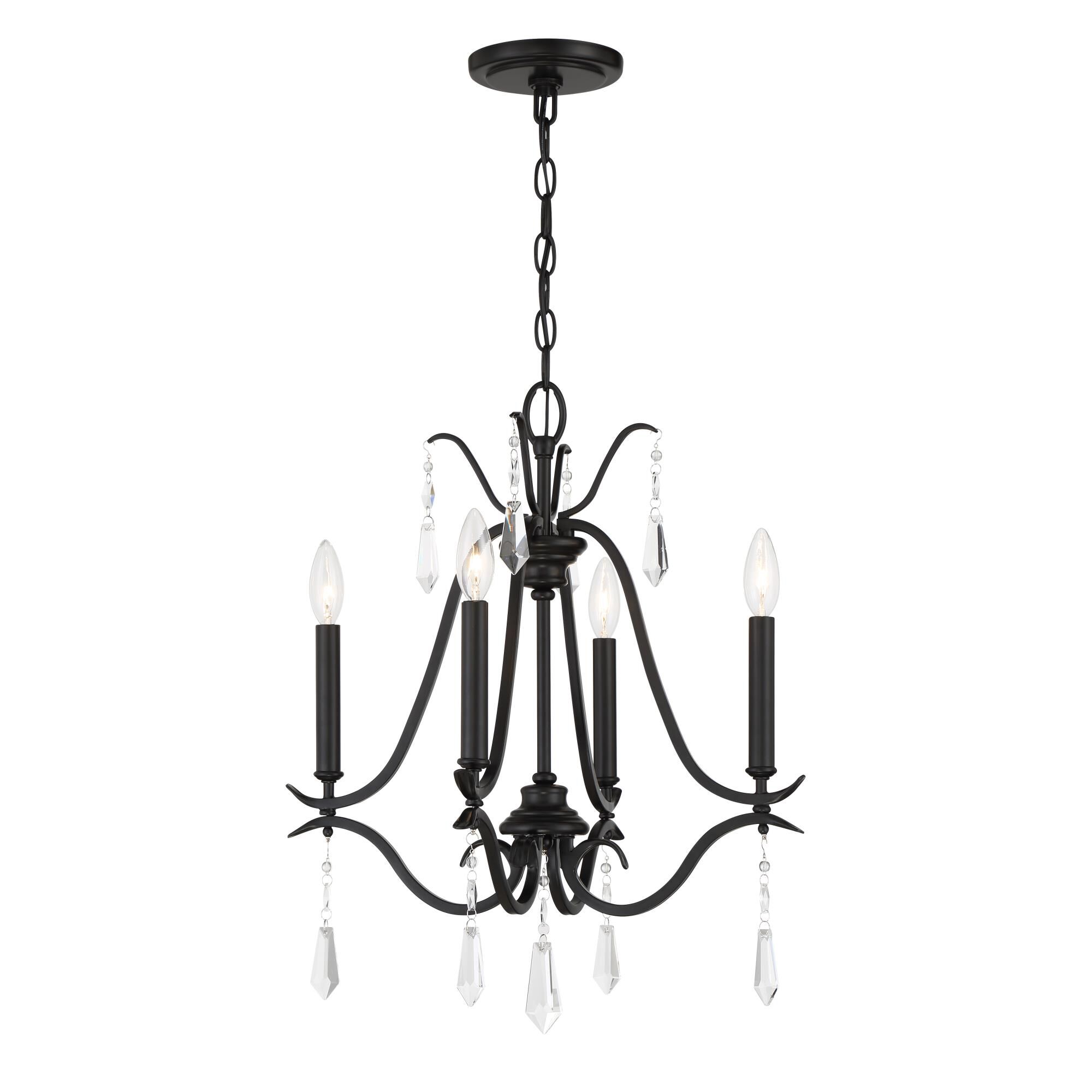 Laurel Estate 18 Inch 4 Light Mini Chandelier by Minka Lavery