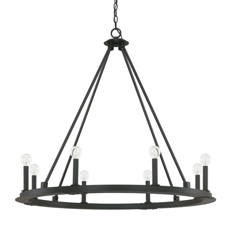 Pearson 36 Inch 8 Light Chandelier by Capital Lighting Fixture Company