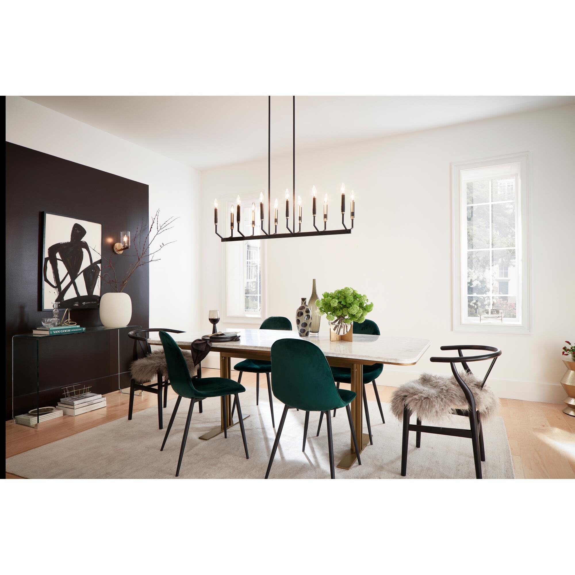 Shown in Black finish