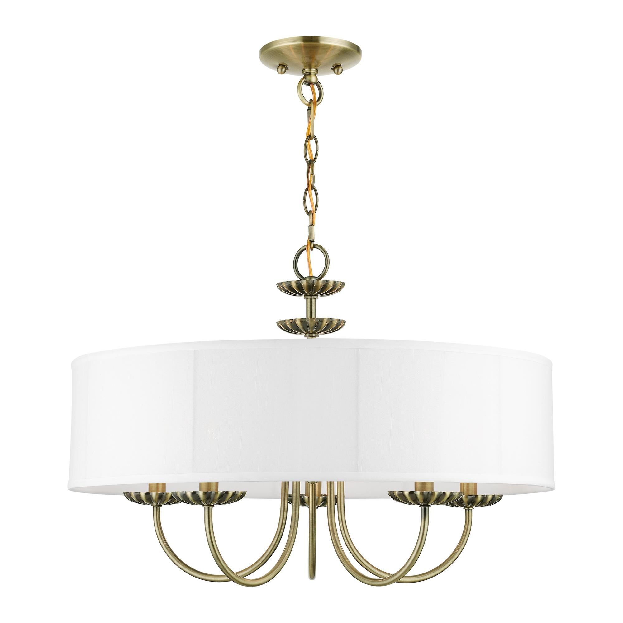 Brookdale 5 Light Chandelier by Livex Lighting