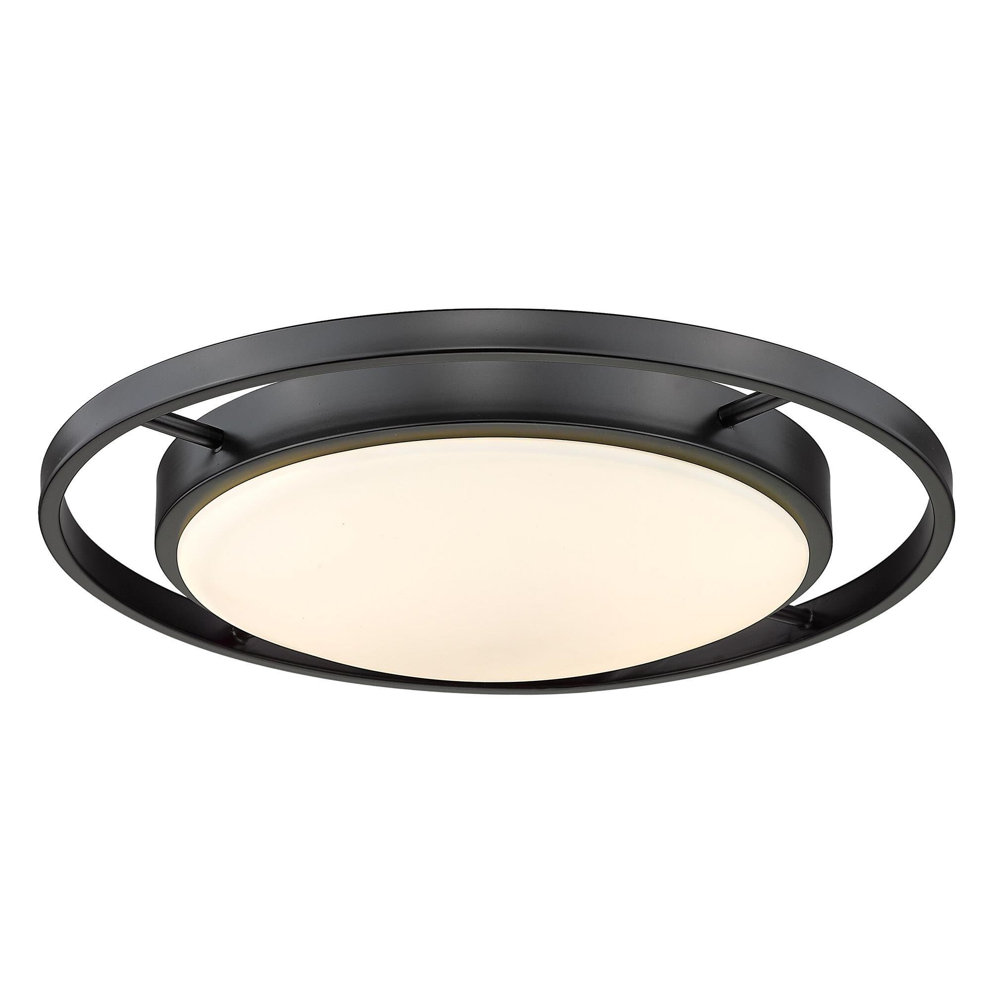 Astra 16 Inch 1 Light LED Flush Mount by Golden Lighting